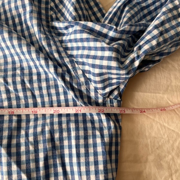 NWT Tommy Hilfiger Blue Gingham Button-Down Shirt M - Picture 15 of 16